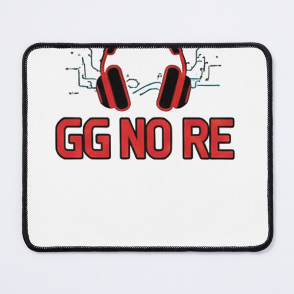 Item preview, GG NO RE (Good Game No Rematch) - Competitive Gamer Quote designed and sold by MESSY-MIND.
