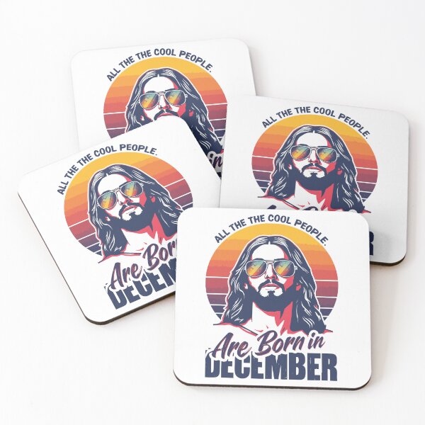 Item preview, Artistic Shadow Cool Jesus Born in December Christmas Birthday Design designed and sold by NovaDoodle Art Studio.