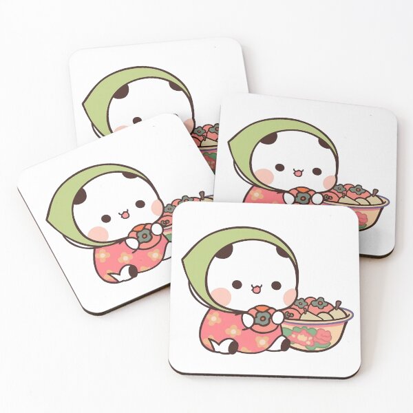 Item preview, Bubu eating fruits designed and sold by PandaBearShop.
