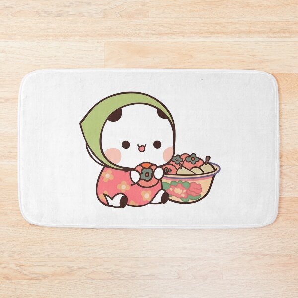 Item preview, Bubu eating fruits designed and sold by PandaBearShop.
