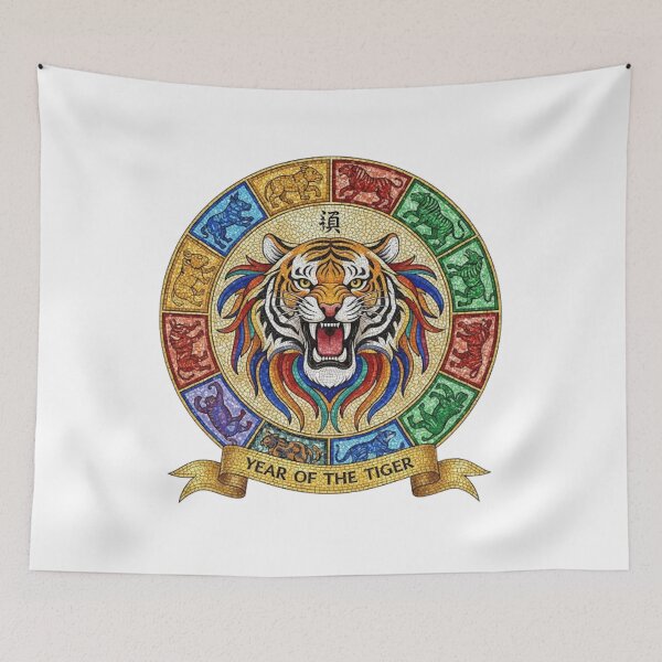 Item preview, YEAR OF THE TIGER designed and sold by likbatonboot.