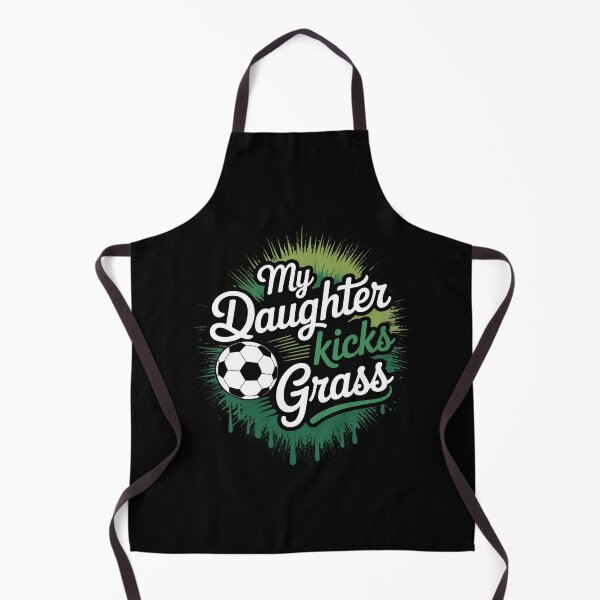 Item preview, Soccer Dad Mom Gift My Daughter Kicks Grass designed and sold by LindseyKris.
