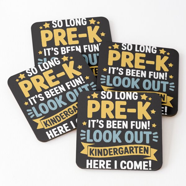Item preview, So Long Pre-K Kindergarten Here I Come Graduation Gifts designed and sold by HudsonErik.