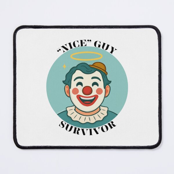Item preview, "Nice" Guy Survivor - black font designed and sold by "Nice" Guy Recovery Co..