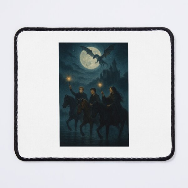 Item preview, Young wizards escaping from the dragon designed and sold by SADverse.