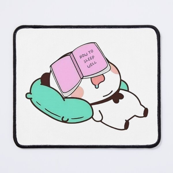 Item preview, Bubu fell asleep while reading  designed and sold by PandaBearShop.