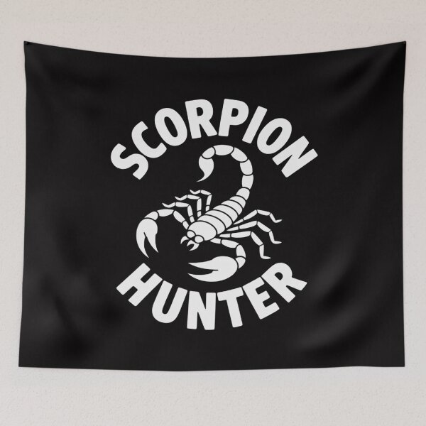 Aperçu de l'œuvre Chasse aux scorpions Cadeau pour chasseur de scorpions créée et vendue par HermanTricia.
