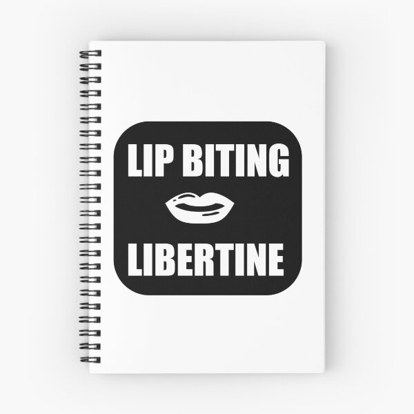 Item preview, Lip Biting Libertine Lifestyle Kinky Merit Badges designed and sold by FestDrip.