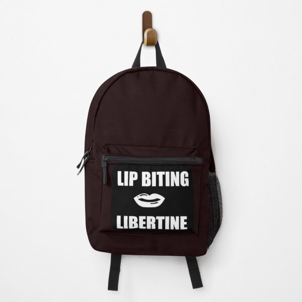 Item preview, Lip Biting Libertine Lifestyle Kinky Merit Badges designed and sold by FestDrip.