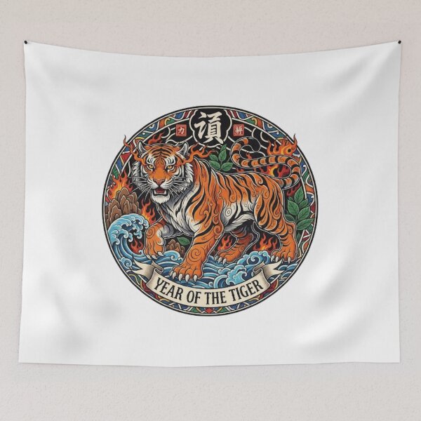 Item preview, YEAR OF THE TIGER designed and sold by likbatonboot.