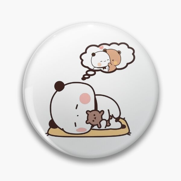 Item preview, Bubu dreamed about Dudu kissing Bubu  designed and sold by PandaBearShop.