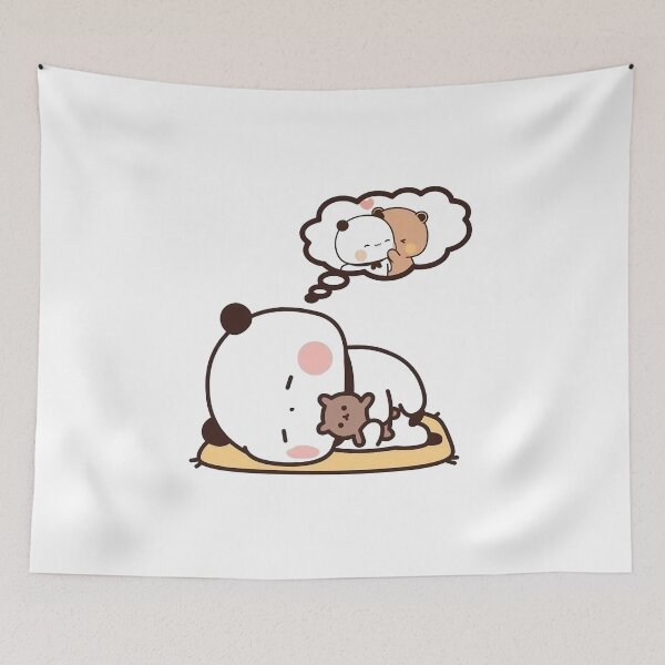 Item preview, Bubu dreamed about Dudu kissing Bubu  designed and sold by PandaBearShop.