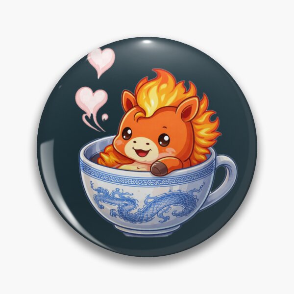 Item preview, Cute Fire Horse Tea – Vietnamese Tết Cozy 2026 designed and sold by PunchDrop.