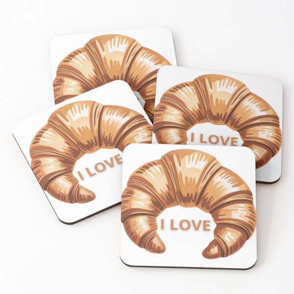 Item preview, I Love Croissant  designed and sold by Krzepcia.