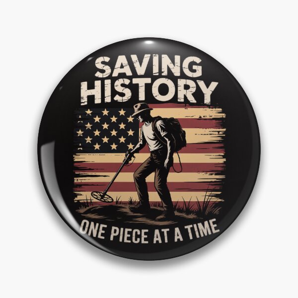 Item preview, Saving History American Flag USA Metal Detecting designed and sold by DarioRosales.