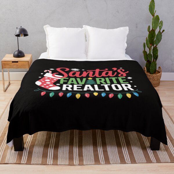 Item preview, Santa's Favorite Realtor Christmas Real Estate Agent designed and sold by DarioRosales.