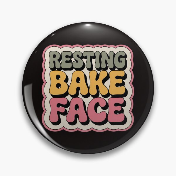 Item preview, Resting Bake Face Baking Cookie Baker designed and sold by cherylbartlett.