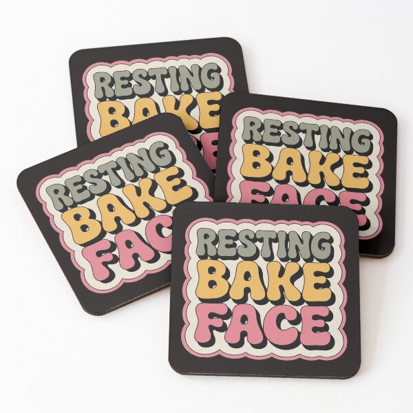 Item preview, Resting Bake Face Baking Cookie Baker designed and sold by cherylbartlett.