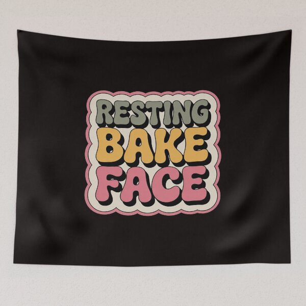 Item preview, Resting Bake Face Baking Cookie Baker designed and sold by cherylbartlett.