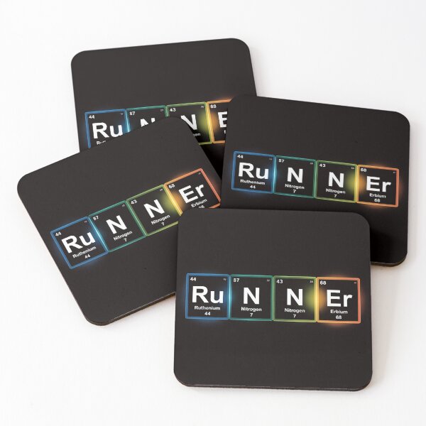 Item preview, Runners Periodic Table Runner Men & Women Gifts designed and sold by cherylbartlett.