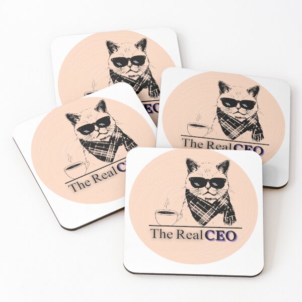 Item preview, The Real CEO Cat designed and sold by mon369000.