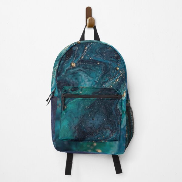 Item preview, Teal Currents with Gold Accents designed and sold by Harmonic_Layers.
