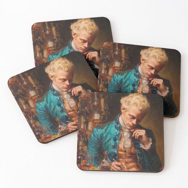 Item preview, He Writes Between Sips and Secrets designed and sold by afrancisCL.