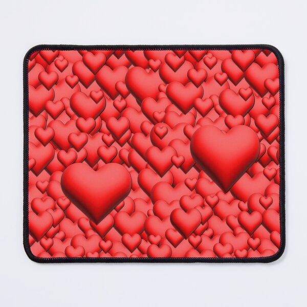 Item preview, 3D Red Hearts Pattern - Romantic Lovecore Aesthetic Background designed and sold by DeeLulu.