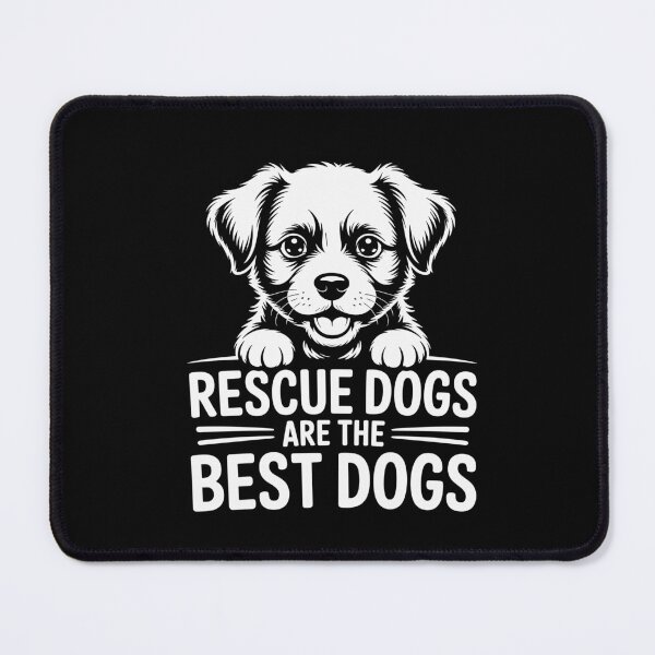 Item preview, Rescue Dogs Are the Best Dogs designed and sold by theartfulaspie.