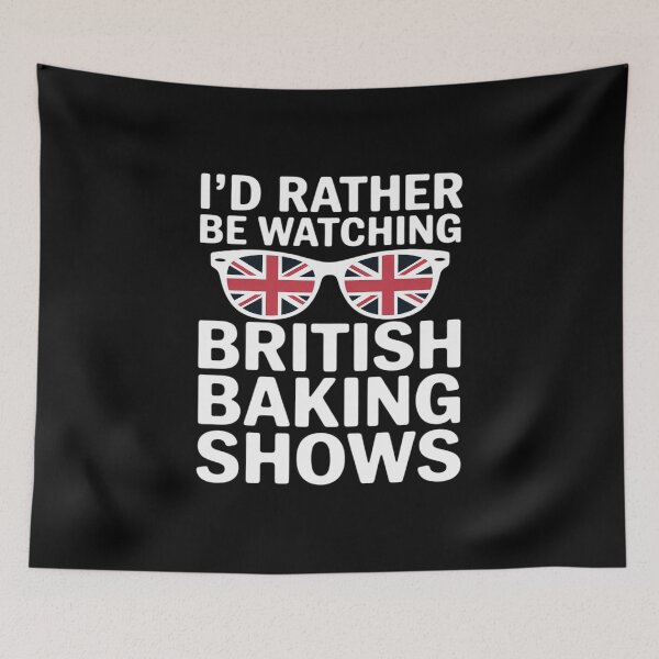 Item preview, Rather Be Watching British Baking Shows Cupcake Baker Pastry designed and sold by joedavila.
