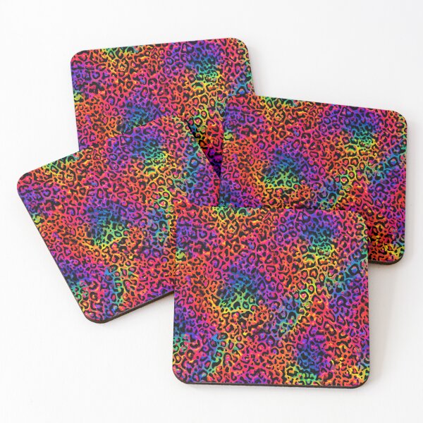 Item preview, Pattern - Rainbow Leopard Print  designed and sold by Stacey Hallock.