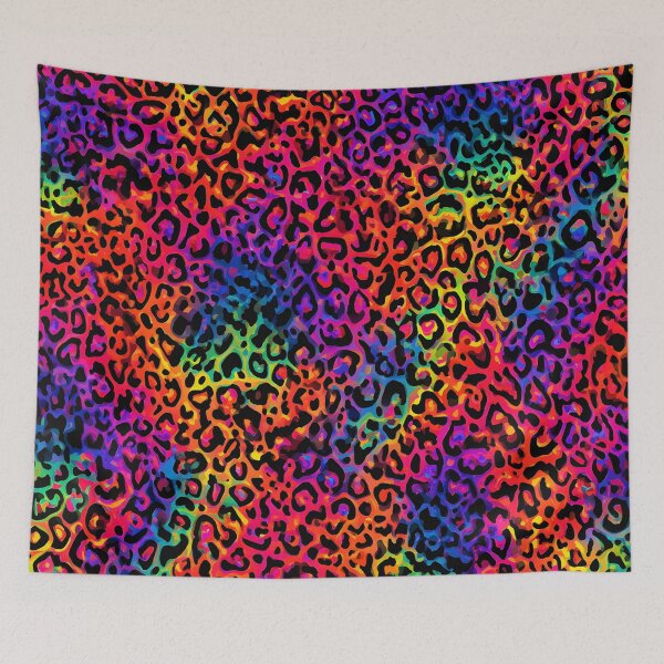 Item preview, Pattern - Rainbow Leopard Print  designed and sold by Stacey Hallock.