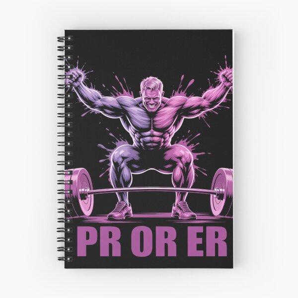 Item preview, PR Or Er Weightlifting Bodybuilding Fitness Gym workout designed and sold by traceydowns.