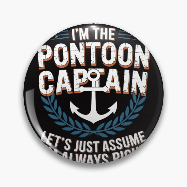 Item preview, Pontoon Boat Owner Gift - I'm The Pontoon Boat Captain designed and sold by BotboutiquePre.