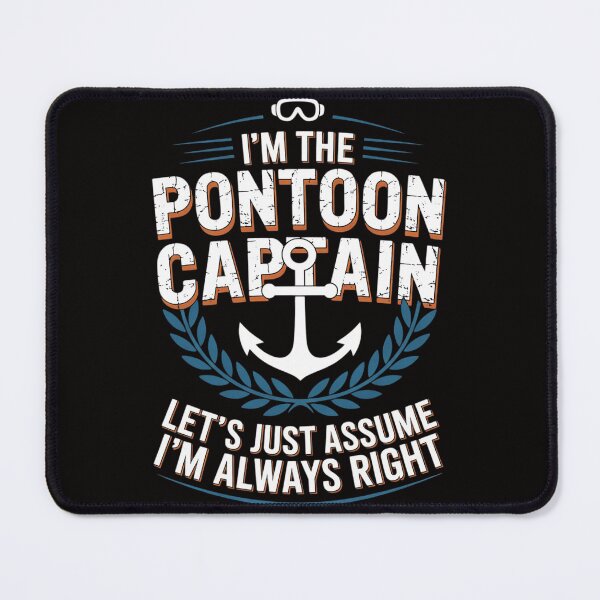 Item preview, Pontoon Boat Owner Gift - I'm The Pontoon Boat Captain designed and sold by BotboutiquePre.