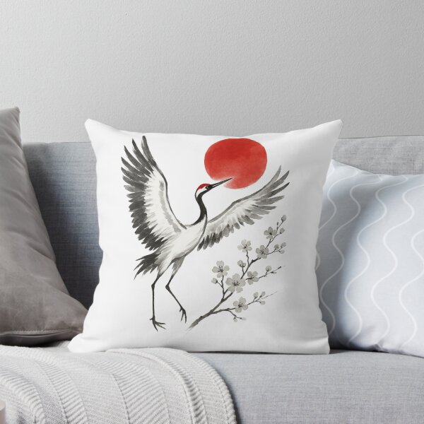 Item preview, Sumi-e Style Crane designed and sold by Boski30.