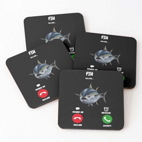 Item preview, Incoming Call: Tuna - Funny Fish Meme Phone Screen Art designed and sold by Latikshop.