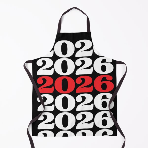 Item preview, 2026 Minimalist Typography Shirt – Retro Red Year Graphic Design designed and sold by OreoStudio.