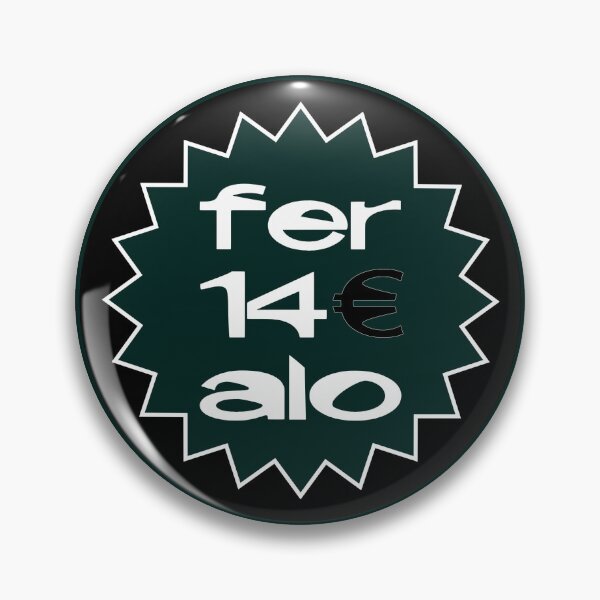 Item preview, Fernando Alonso 14 euro Sticker designed and sold by azoreenn.