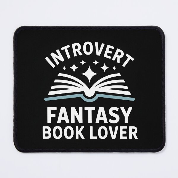 Item preview, Introvert Fantasy Book Lover Reading Escape Shirt designed and sold by Viktorio Art Shop.
