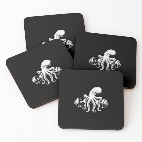 Item preview, Octopus Weight Lifting Barbells Fitness Gym Workout designed and sold by silladive.