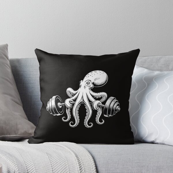 Item preview, Octopus Weight Lifting Barbells Fitness Gym Workout designed and sold by silladive.