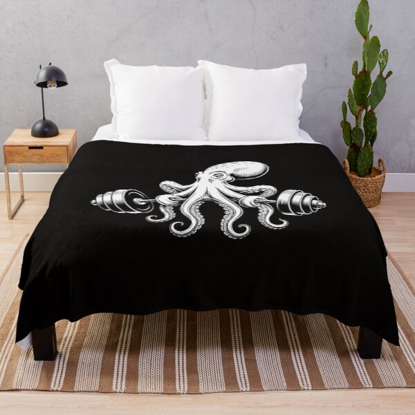 Item preview, Octopus Weight Lifting Barbells Fitness Gym Workout designed and sold by silladive.