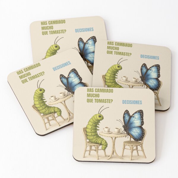 Item preview, THE CATERPILLAR AND THE BUTTERFLY designed and sold by La Loca.