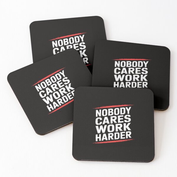 Item preview, Nobody Cares Work Harder Fitness Workout Gym designed and sold by silladive.