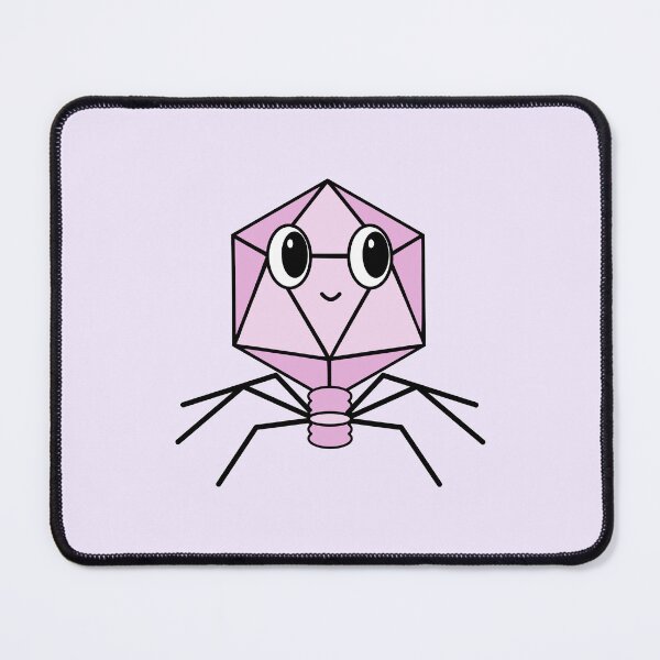 Item preview, Cute Bacteriophage designed and sold by MicroMarket.