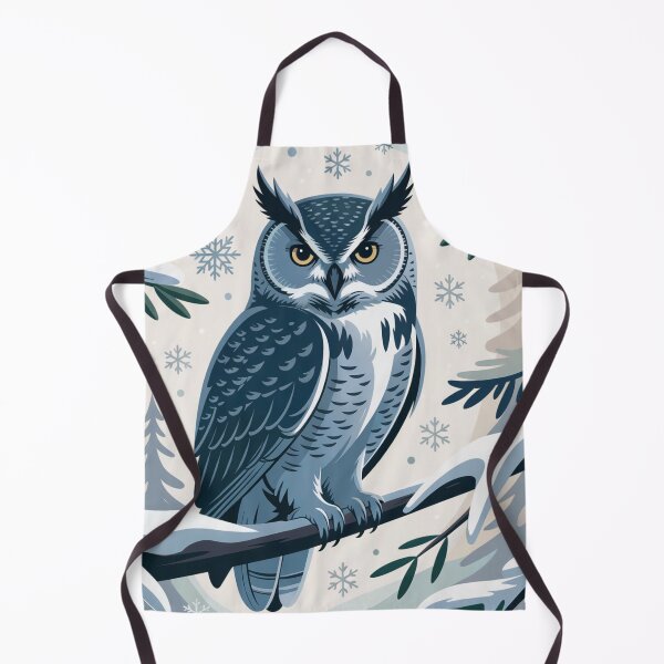 Item preview, Winter Owl – Serene Woodland Animal Illustration designed and sold by SoftStyleStudio ⭐⭐⭐.