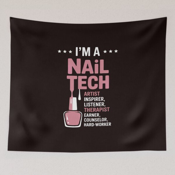 Item preview, Nail Technician Counselor Nail Tech Artist Manicurist designed and sold by hettingerchaim.