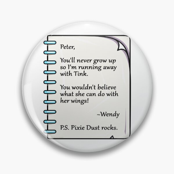 Item preview, Peter Pan and Wendy Darling Break Up designed and sold by TeeZenDesigns.