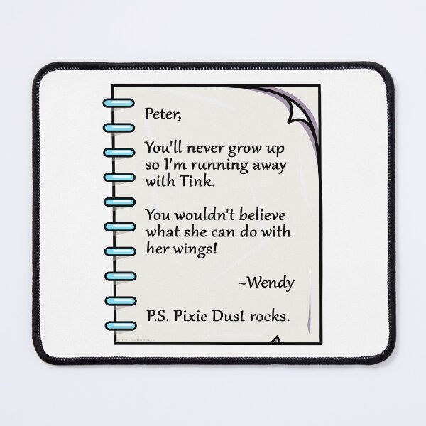 Item preview, Peter Pan and Wendy Darling Break Up designed and sold by TeeZenDesigns.